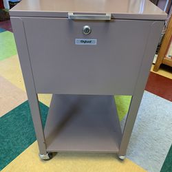 File Cabinet Storage Rolling Cart 