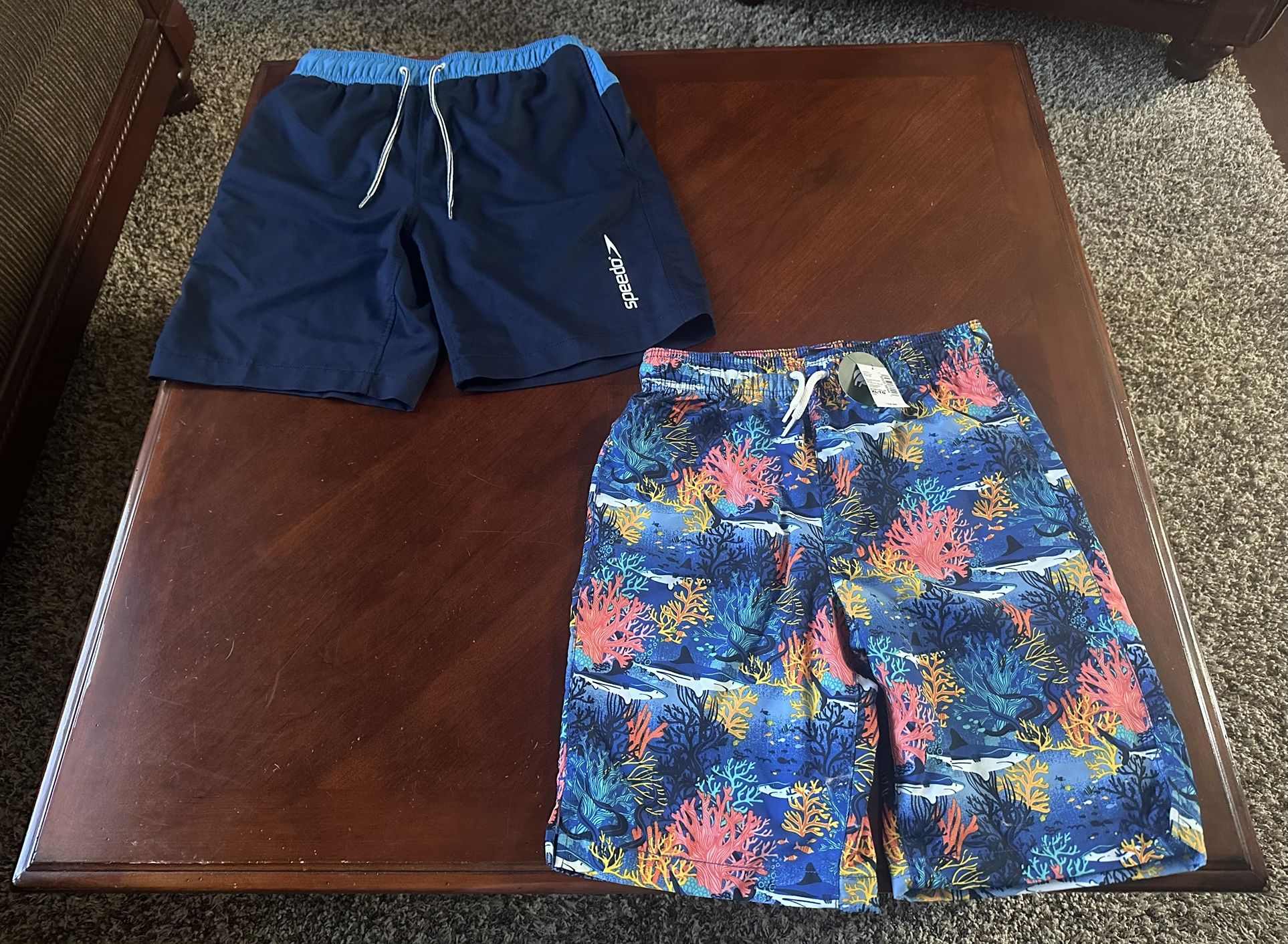 🏊🏻♂️🆕 Boys Youth Size XL Swim Wear by Children’s Place and Speedo worn only once. BOTH FOR $20