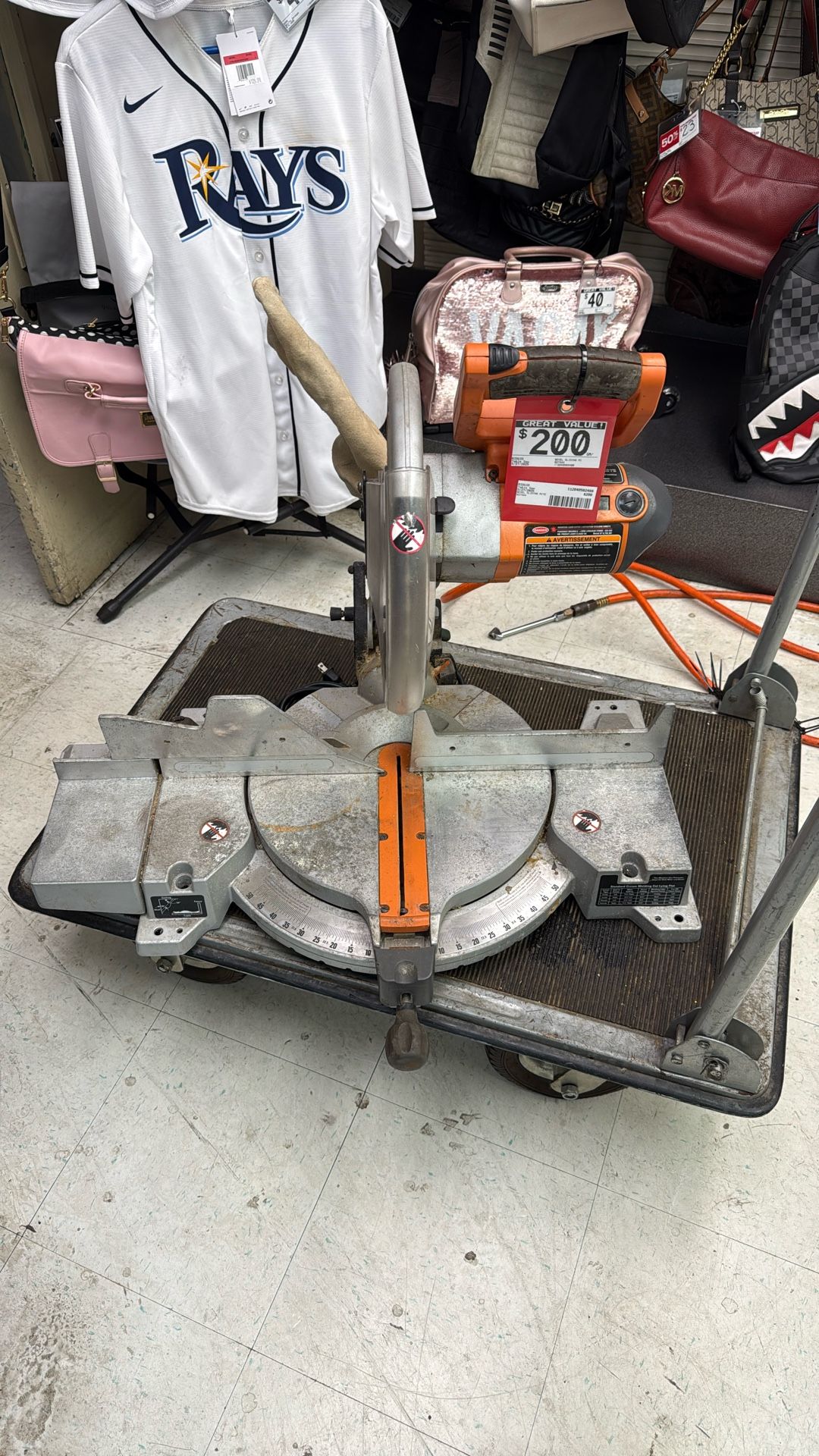 Rigid Bevel Sliding Miter Saw
