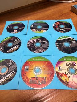 XBOX ONE: Call of duty Advanced Modern Warfare 2 WW2 FIFA 21 18 16 GW2 plants vs Has Been heroes