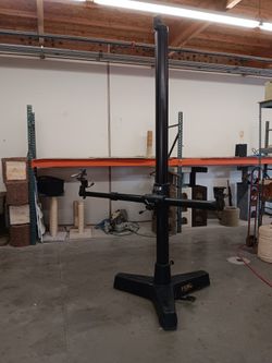 9 Ft Fatif Studio Stand With Extended Side Bar