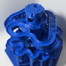 3D custom Printed Marble Run Machine – Interactive STEM Toy for Kids & Adults.  Custom Colors available. 