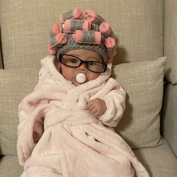 Infant Halloween Old Lady Wig