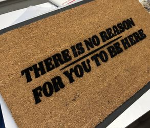 Custom doormat