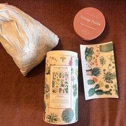 Cavallini & Co. “Cacti & Succulents” Jigsaw Puzzle 1,000 Pieces New