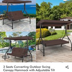 New Outdoor Swing 