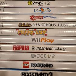 Nintendo Wii Games 