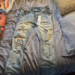 Purple Jeans Size (34) Men 