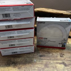 SATCO S11827 12 WATT LED DIRECT WIRE DOWNLIGHT EDGE LIT 6 INCH CCT SELECTABLE 120 VOLT DIMMABLE ROUND REMOTE DRIVER for Sale in Long Beach CA