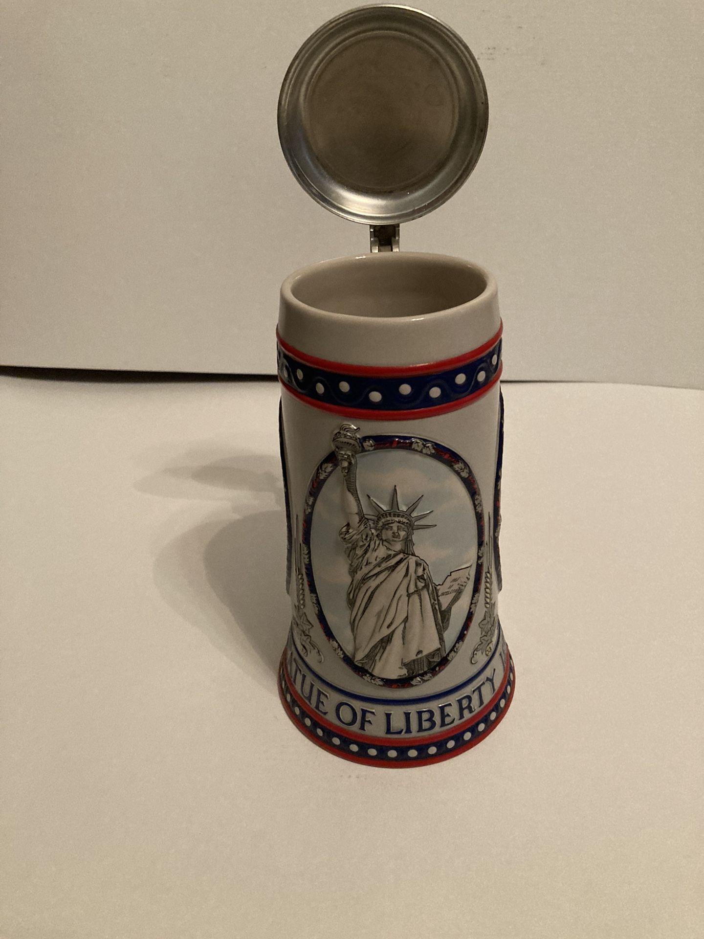 Stroh Brewery Beer Stein Statue Of Liberty