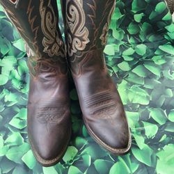 Double H Mens Leather Boots Size 11D