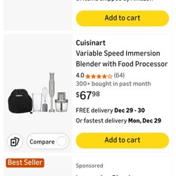 Cuisinart Power Blend Immersion Blender