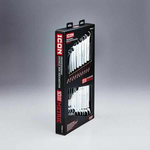 ICON WRDBM-10 Metric Double Box Ratcheting Wrench - 56653 (10 Pcs) FOR ONLY $120 FIRM ON PRICE