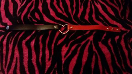 Harley Quinn Heart Choker Necklace