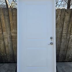 Puerta para exterior con chapa y 4 llaves  / Front Door