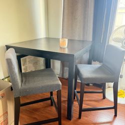 Dining Table And 2 Chairs