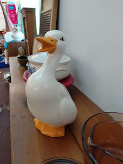 Ceramic goose