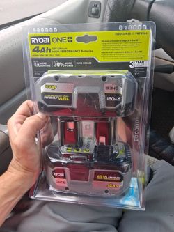 Ryobi batteries
