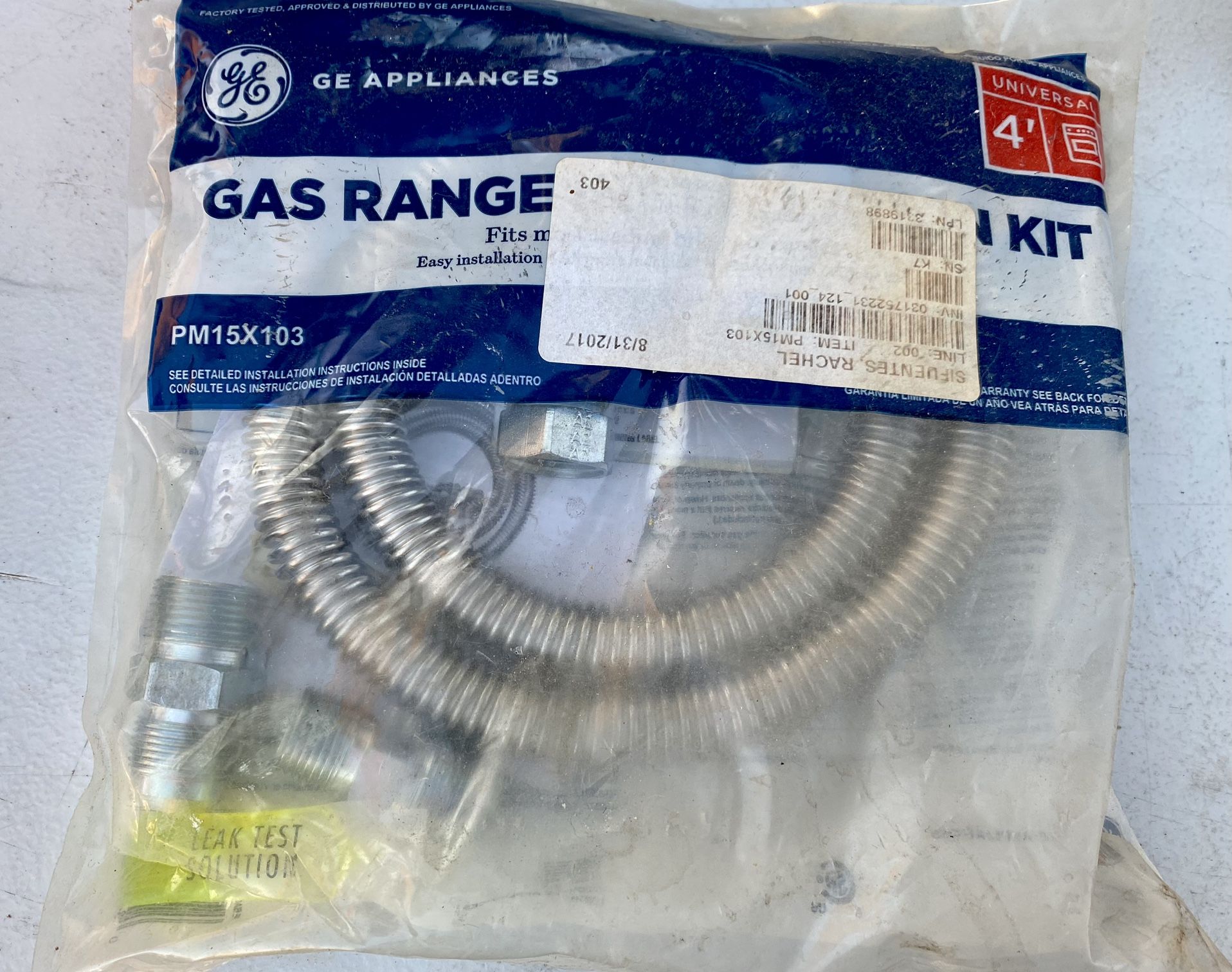 Brand New Gas Range Universal Hose
