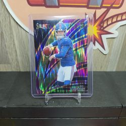 2025 Jaxson Dart NY Giants Panini Prizm 26/699