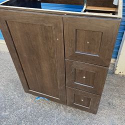 24” NO TOP BATHROOM VANITY NEW