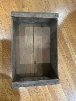 Wood crate