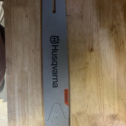 Husqvarna X-Tough 16 Inch Chainsaw Bar, 3/8" pitch, 050" gauge and 60 Drive Links