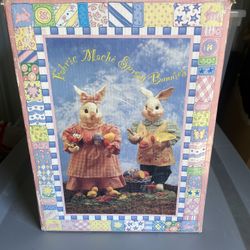 Fabric Maché Spring Bunnies 