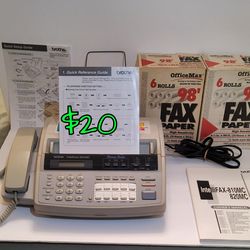 Vintage Brother Fax Machine 820MC $20
