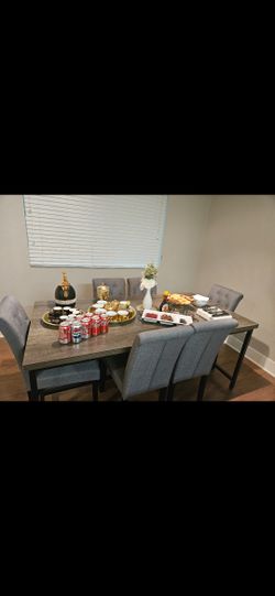 Dining table for 6