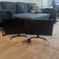 Two LG Monitors