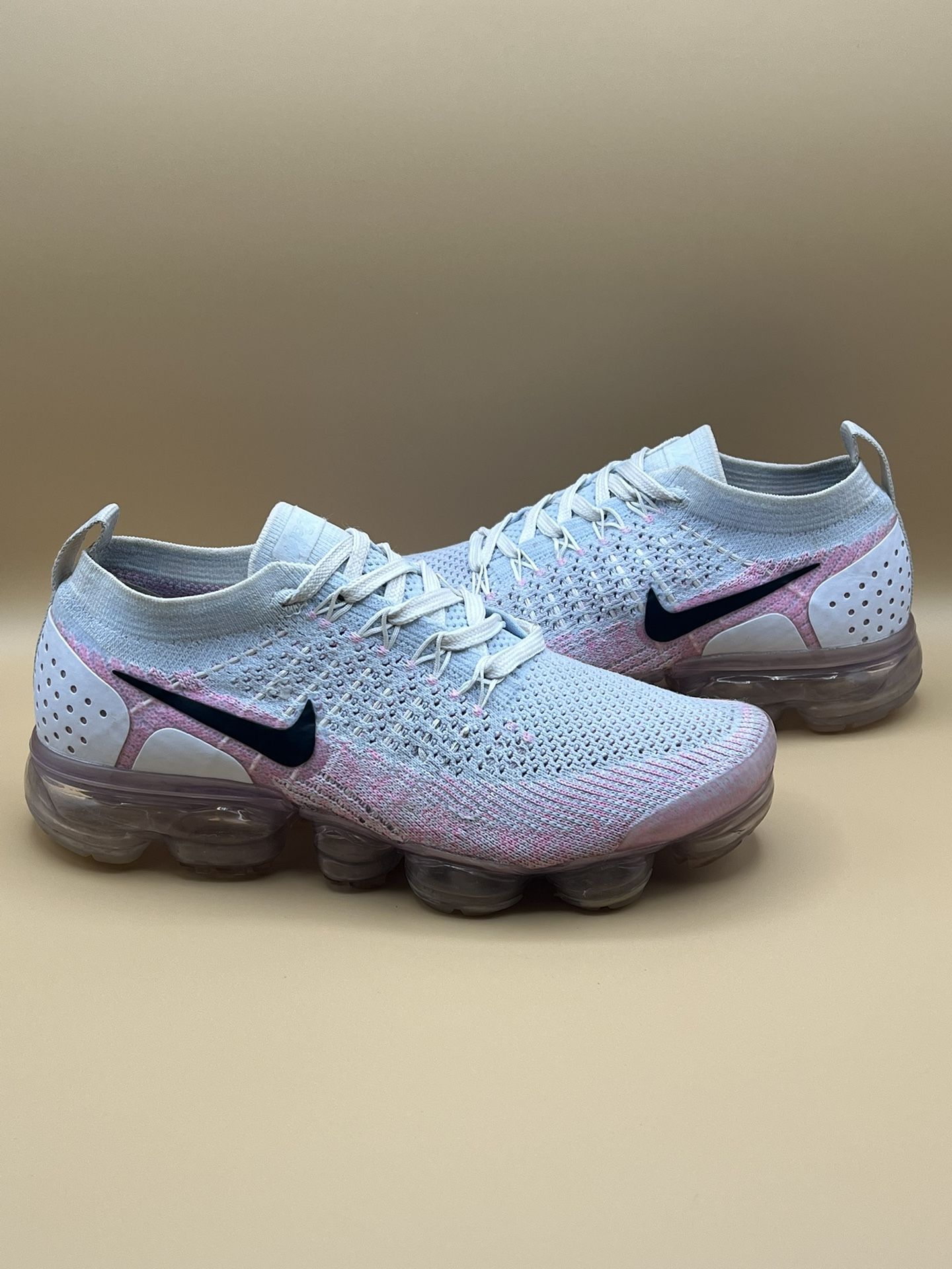 Pink Nike Air Vapormax Flyknit Hydrogen Blue 2017 Nike Air