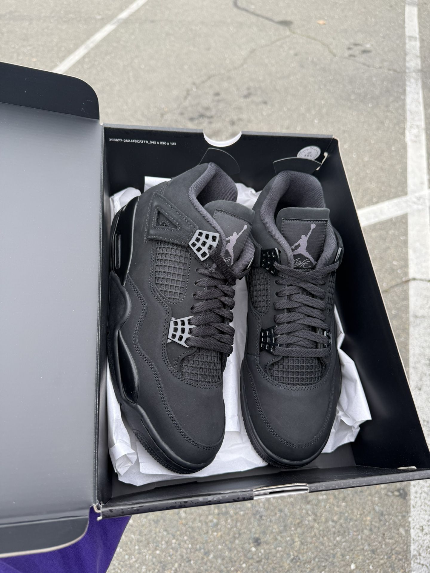 Jordan 4 Black Cat Size 11