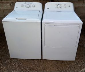 Washer and dryer set GE (General Electric) High efficiency Both works perfectly