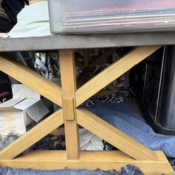 Coffee Table /Art/ bar chairs/