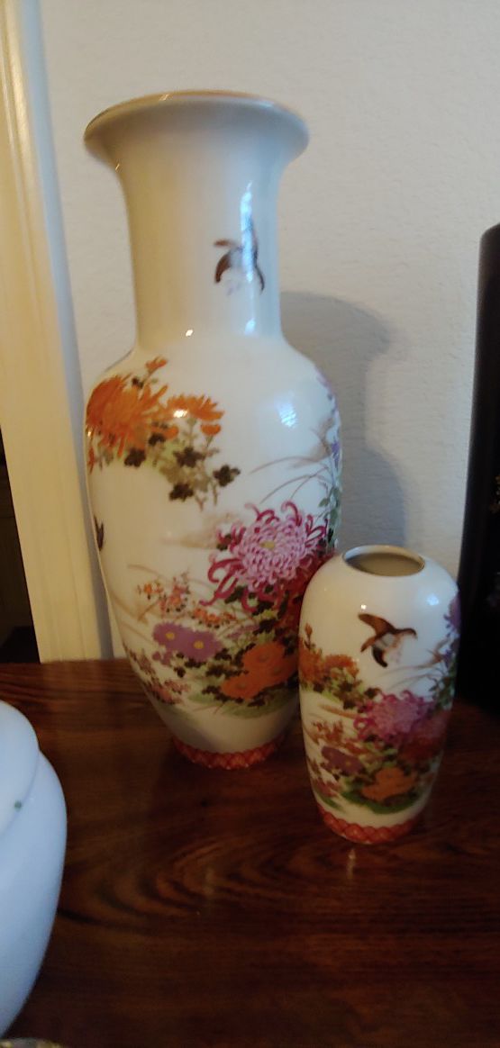 2 piece vase sat