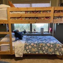 Used IKEA Twin Bunkbed 