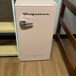 Pink Mini Fridge w/ Freezer