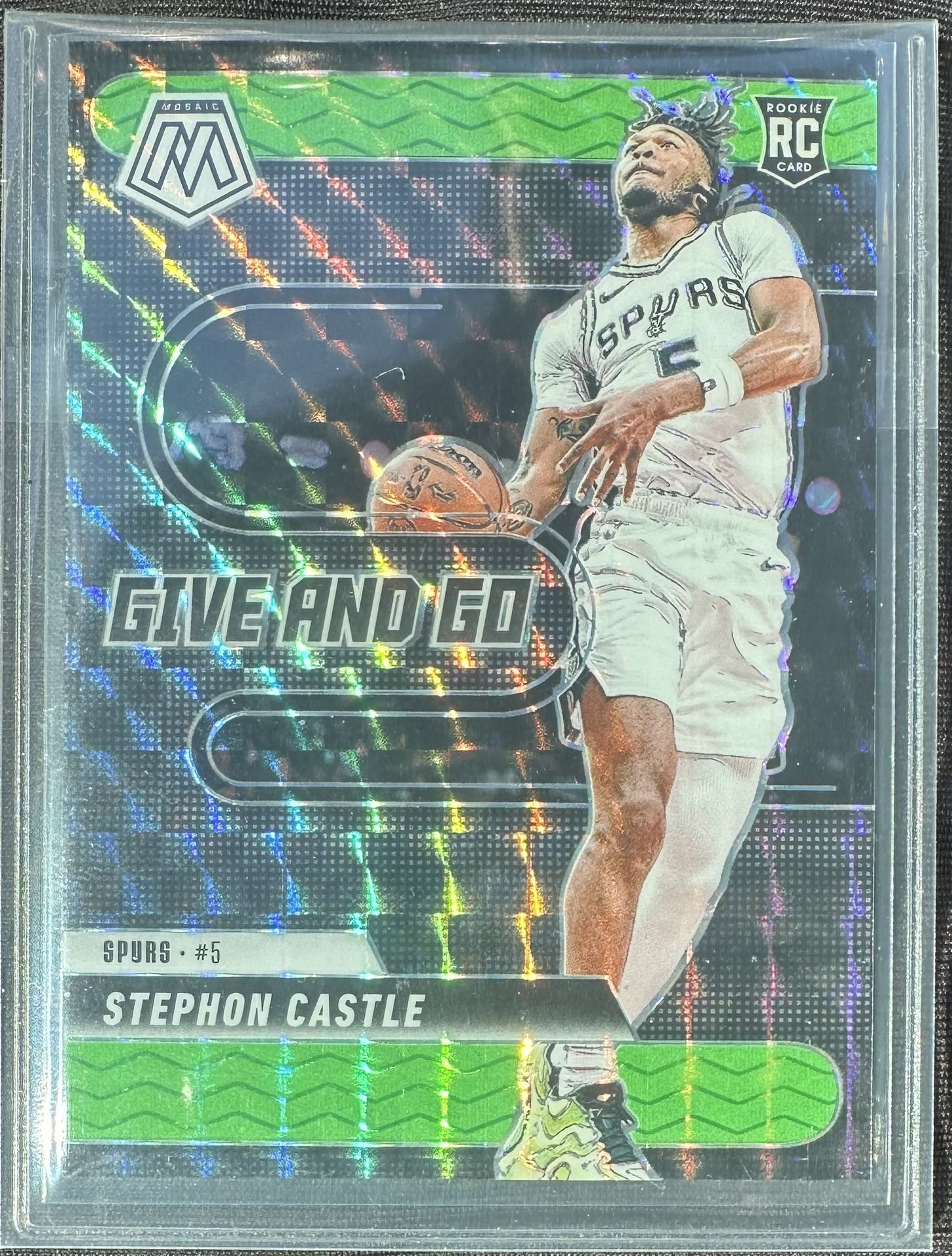 2024-25 Stephon Castle ROTY 10/10 Panini Mosaic 