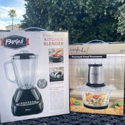Blender and Food processor set 