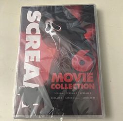 brand new sealed dvd scream the complete 6 movie collection