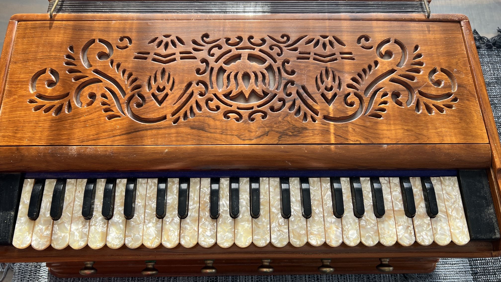 Biba harmonium from the Self Realization Fellowship (SRF) in the Pacific Palisades - $700