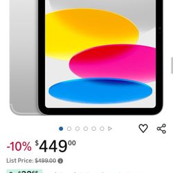 iPad (A16) Wi-Fi + Cellular Unlocked 128gb