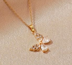 Butterfly necklace