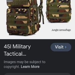 Military Tackle Backpack 