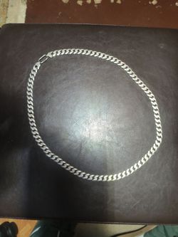 Cuban Link Silver Necklace