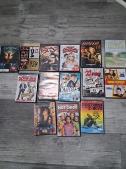 Lot of 14 DVDs Mixed Movies