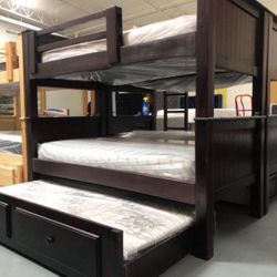 Triple Bunk Bed—Twin 