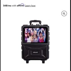 Billboard BB2713 Portable Bluetooth Karaoke Speaker System 15" LED Touchscreen Brand New