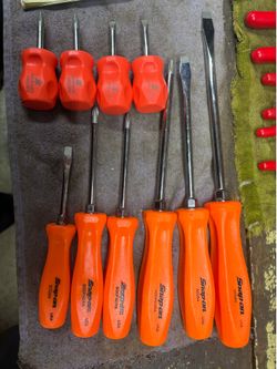 Snap on screwdriver set